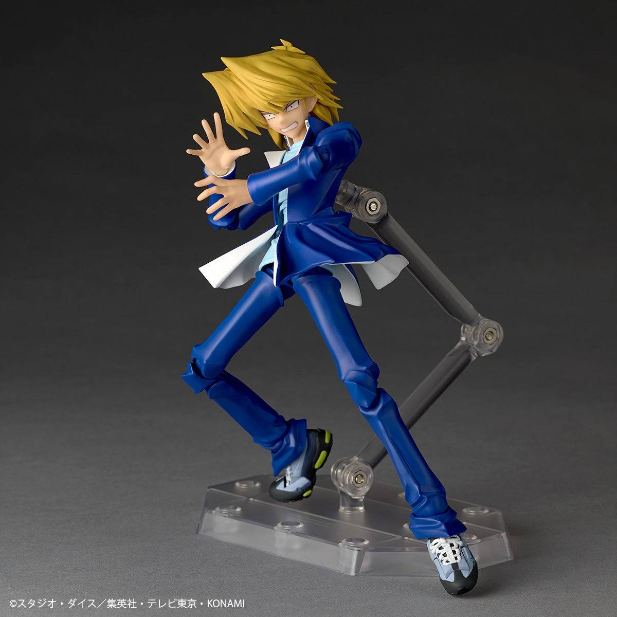 (Pre-order) Kaiyodo Amazing Yamaguchi Revoltech Yu-Gi-Oh! Duel Monsters Joey Wheeler Limited + Bonus 1/12 Action Figure