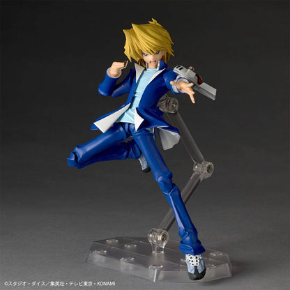 (Pre-order) Kaiyodo Amazing Yamaguchi Revoltech Yu-Gi-Oh! Duel Monsters Joey Wheeler Limited + Bonus 1/12 Action Figure
