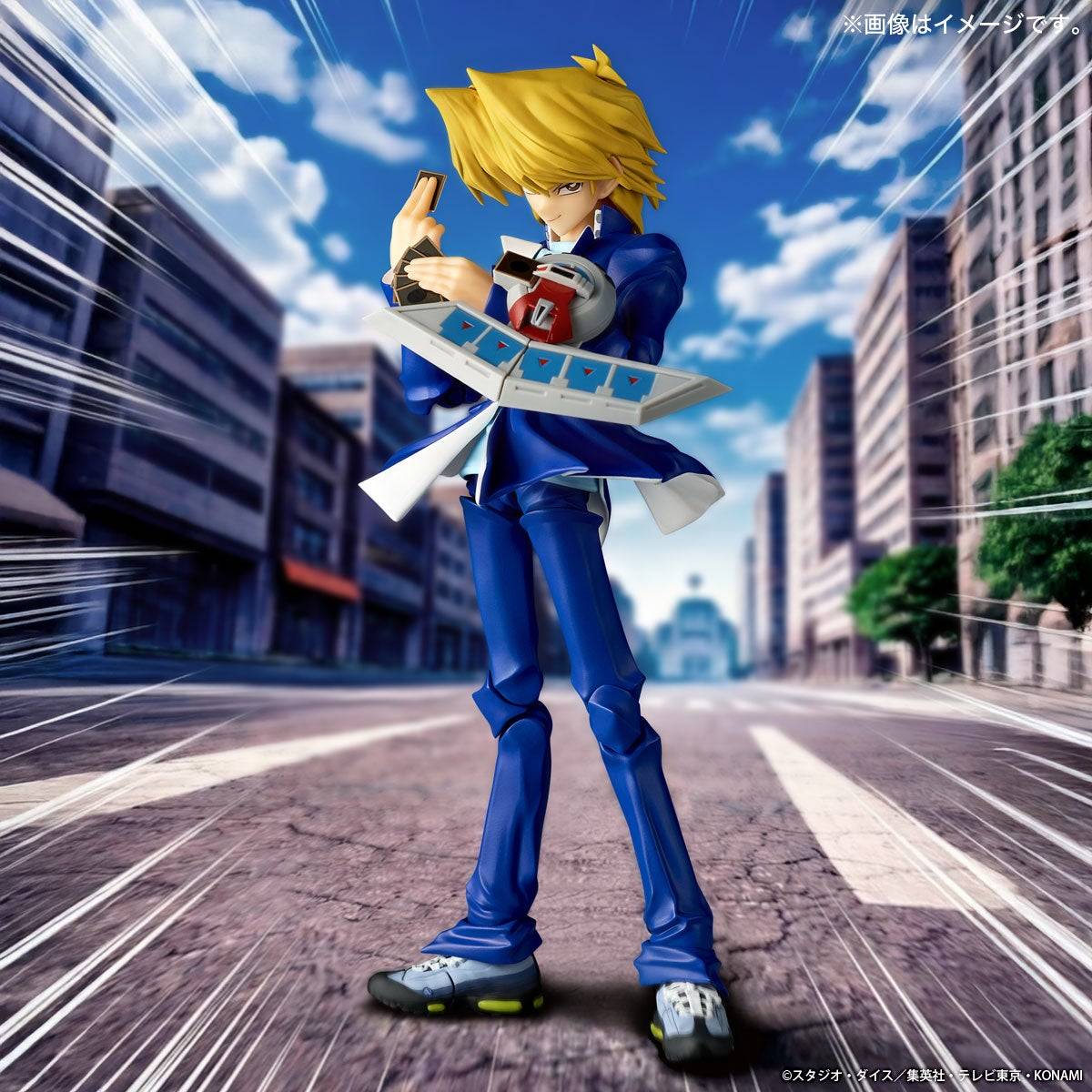 (Pre-order) Kaiyodo Amazing Yamaguchi Revoltech Yu-Gi-Oh! Duel Monsters Joey Wheeler Limited + Bonus 1/12 Action Figure