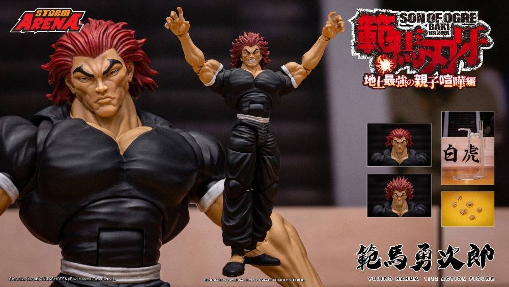 Storm Arena – Baki Hanma: Son of Ogre – Yujiro Hanma 1/12 Action figure