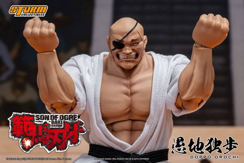 Storm Collectibles – Baki Hanma: Doppo Orochi 1/12 Action Figure