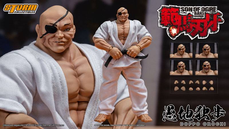 Storm Collectibles – Baki Hanma: Doppo Orochi 1/12 Action Figure