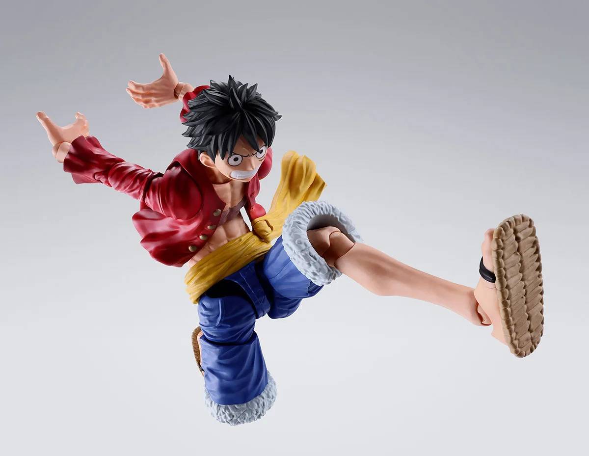 Bandai S.H.Figuarts Monkey D. Luffy New World Ver. Action Figure - SugoiCollectible NZ/AUS - product image 3