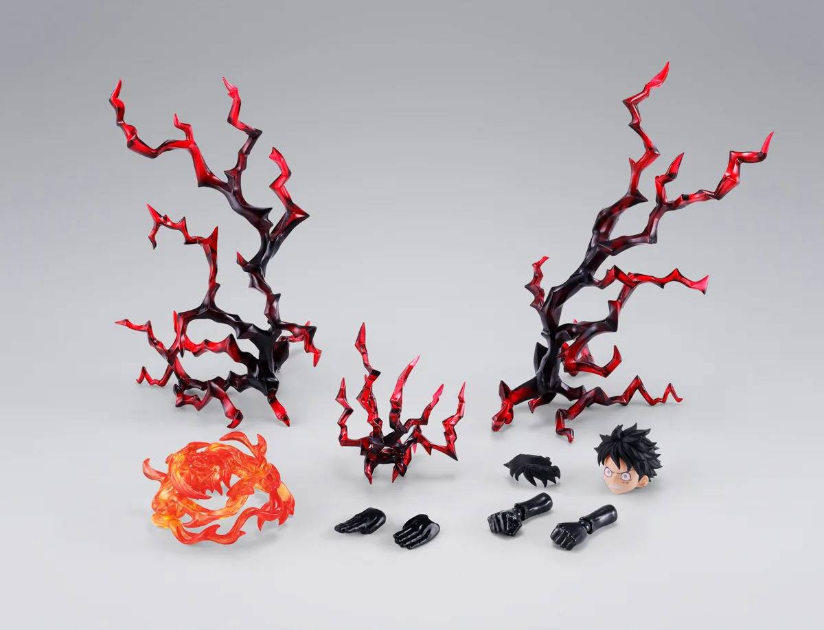 Bandai S.H.Figuarts Monkey D. Luffy New World Ver. Option Parts Set - SugoiCollectible NZ/AUS - product image 1