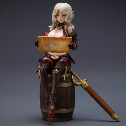 Border Models Pirate Queen Anne 1/12 Action Figure Model Kit