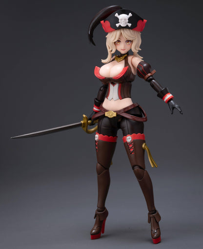 Border Models Pirate Queen Anne 1/12 Action Figure Model Kit