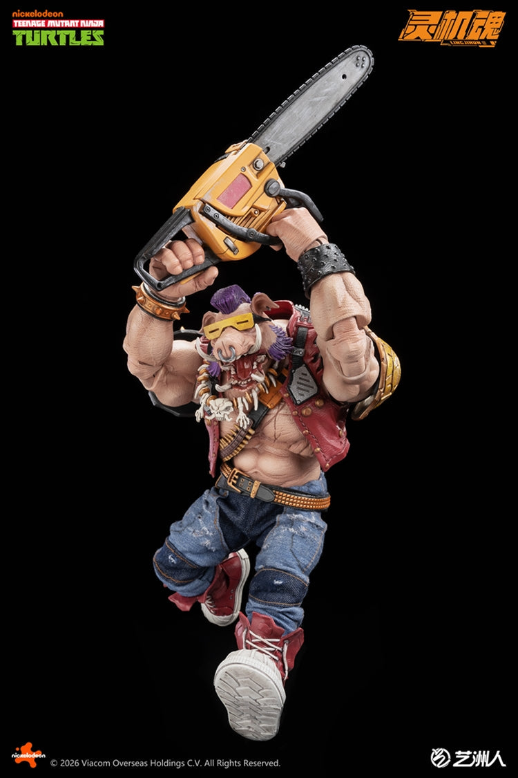 (Pre-order) LINGJIHUN 1/12 Action Figure – TMNT Rocksteady + Bebop