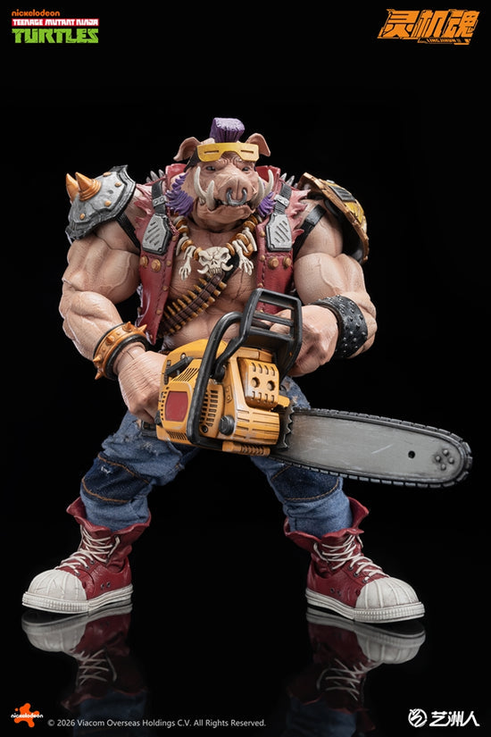 (Pre-order) LINGJIHUN 1/12 Action Figure – TMNT Rocksteady + Bebop
