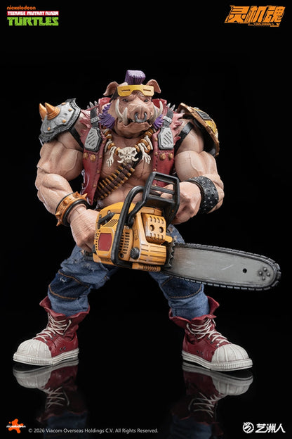 (Pre-order) LINGJIHUN 1/12 Action Figure – TMNT Rocksteady + Bebop
