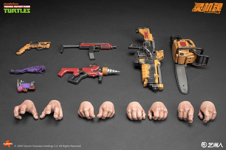 (Pre-order) LINGJIHUN 1/12 Action Figure – TMNT Rocksteady + Bebop