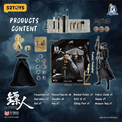 52TOYS Blades of The Guardians Dao Ma 1/12 Action Figure
