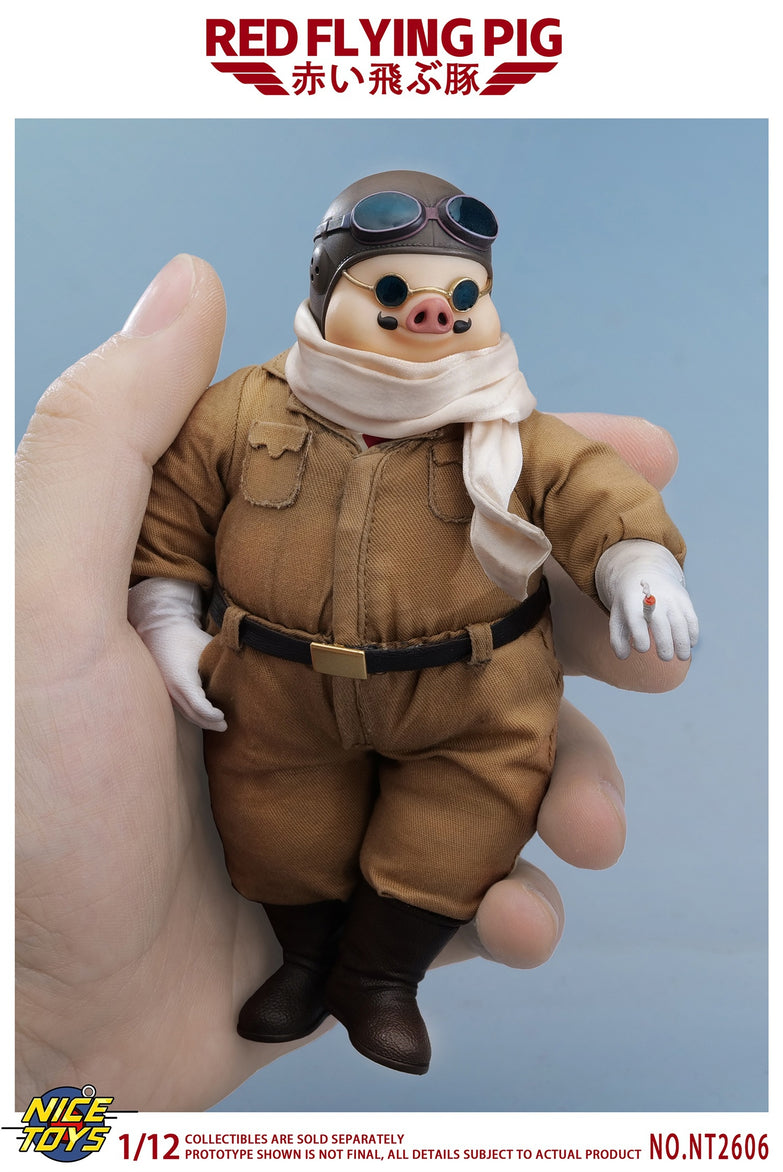 (Pre-order) NICETOYS Red Flying Pig NT2606A 1/12 Action Figure