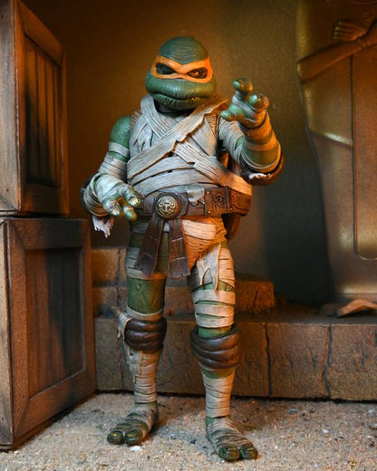 NECA Teenage Mutant Ninja Turtles Ultimate Michelangelo as The Mummy