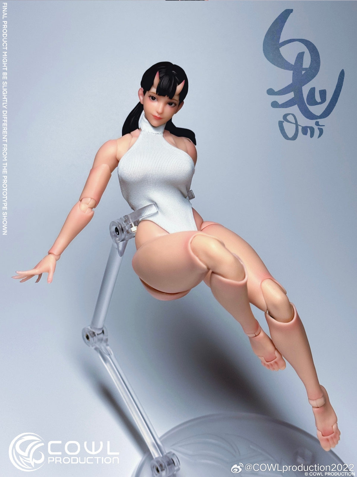 COWL Production Oni Ghost Girl Make-up Version 1/12 action figure – view 13 – SugoiCollectible New Zealand