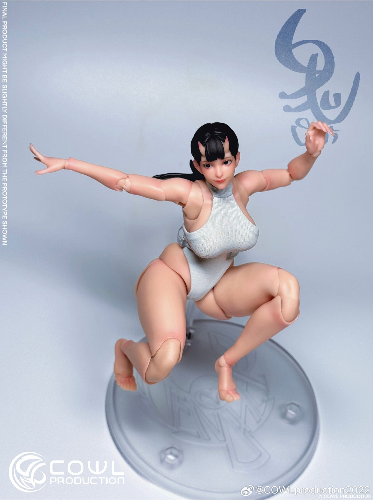 COWL Production Oni Ghost Girl Make-up Version 1/12 action figure – view 15 – SugoiCollectible New Zealand
