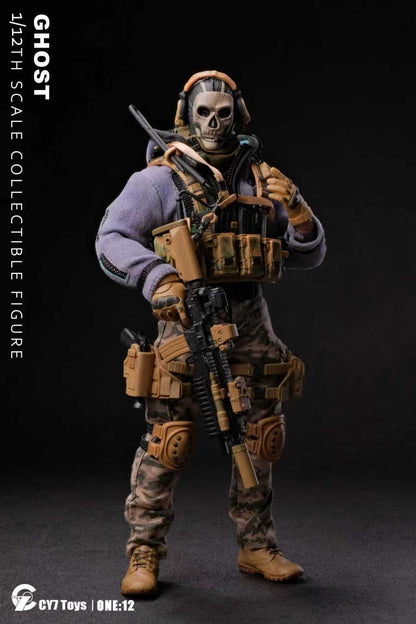 CY7-TOYS The Ghost Soldier 1/12 action figure view 2 - SugoiCollectible NZ/AUS