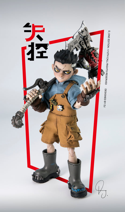 D_ONE STUDIO RAGE-ZBOYS Yazai Daily Edition 1/12 scale action figure photo 1