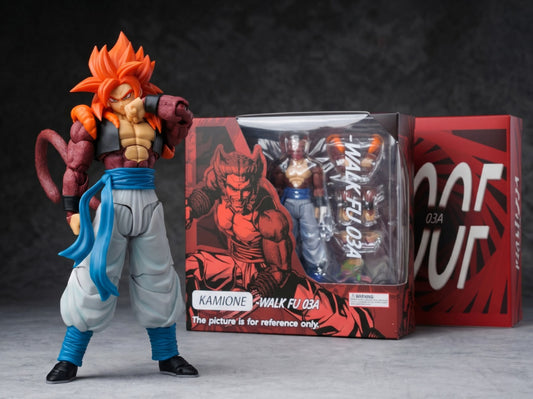 Kamione Dragon Ball GT – Super Saiyan 4 Gogeta 03A 1/12 Scale Action Figure