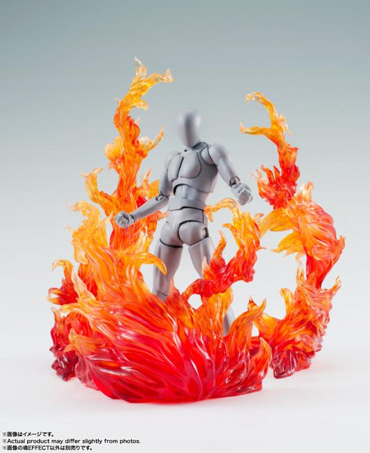 Bandai Tamashii Nations Tamashii Effect Burning Flame Action Figure, Red