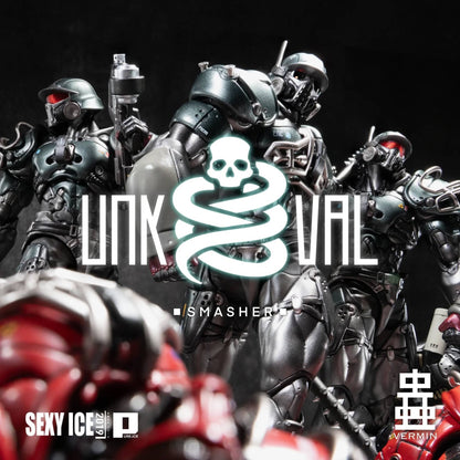 SEXYiCE PURE.ICE × VERMIN Series - UNKVAL Assault Type I Smasher Anaconda Strike Ver. 1/12 Scale Action Figure