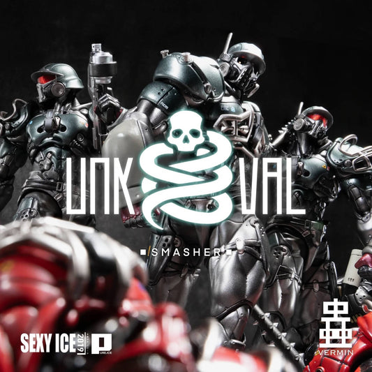 SEXYiCE PURE.ICE × VERMIN Series - UNKVAL Assault Type I Smasher Anaconda Strike Ver. 1/12 Scale Action Figure