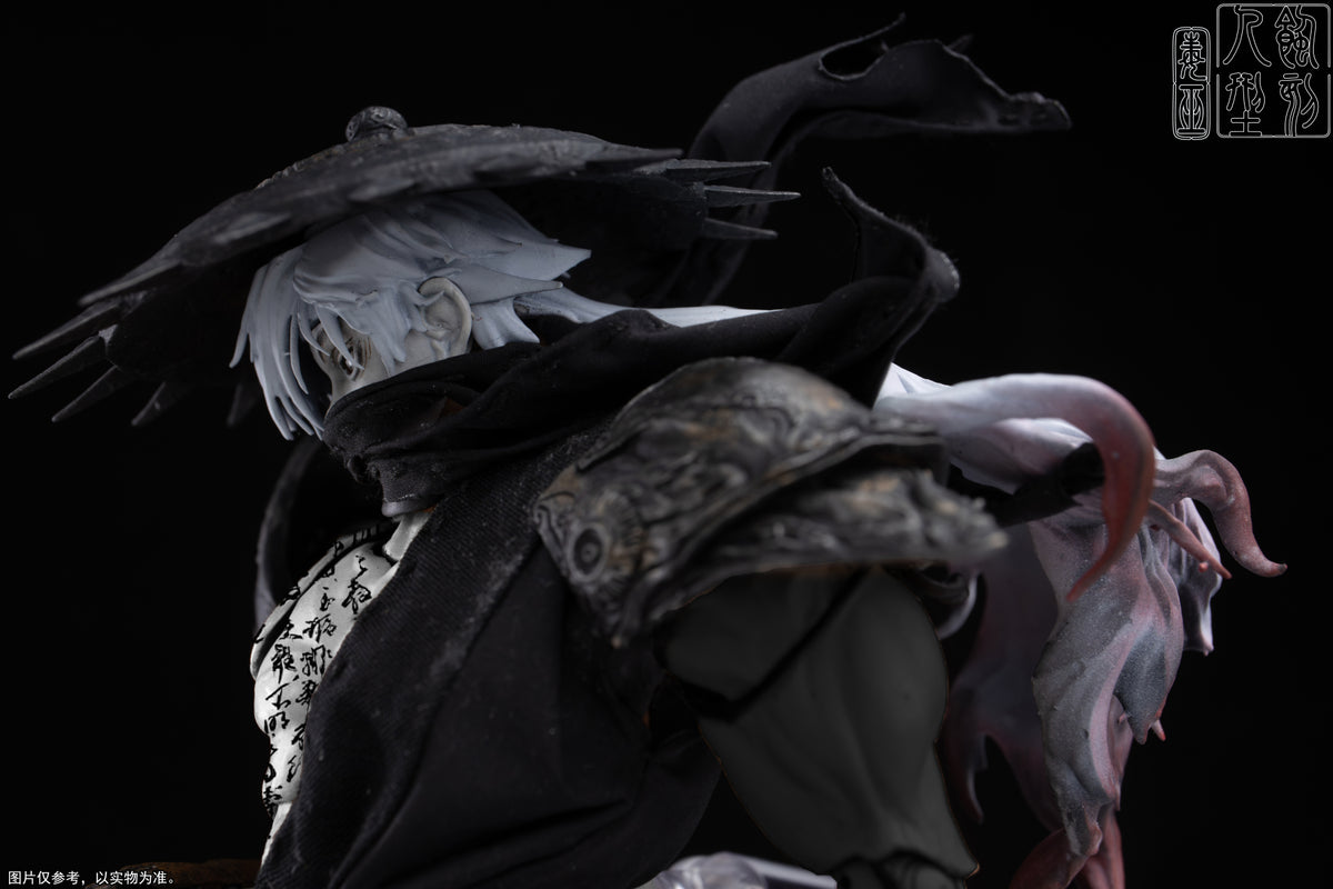 Etched Human Studios Poison Shaman Zhang Qing Calligraphy Ver. 1/12 action figure – view 7 – SugoiCollectible New Zealand