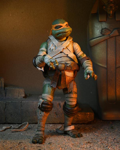 NECA Teenage Mutant Ninja Turtles Ultimate Michelangelo as The Mummy