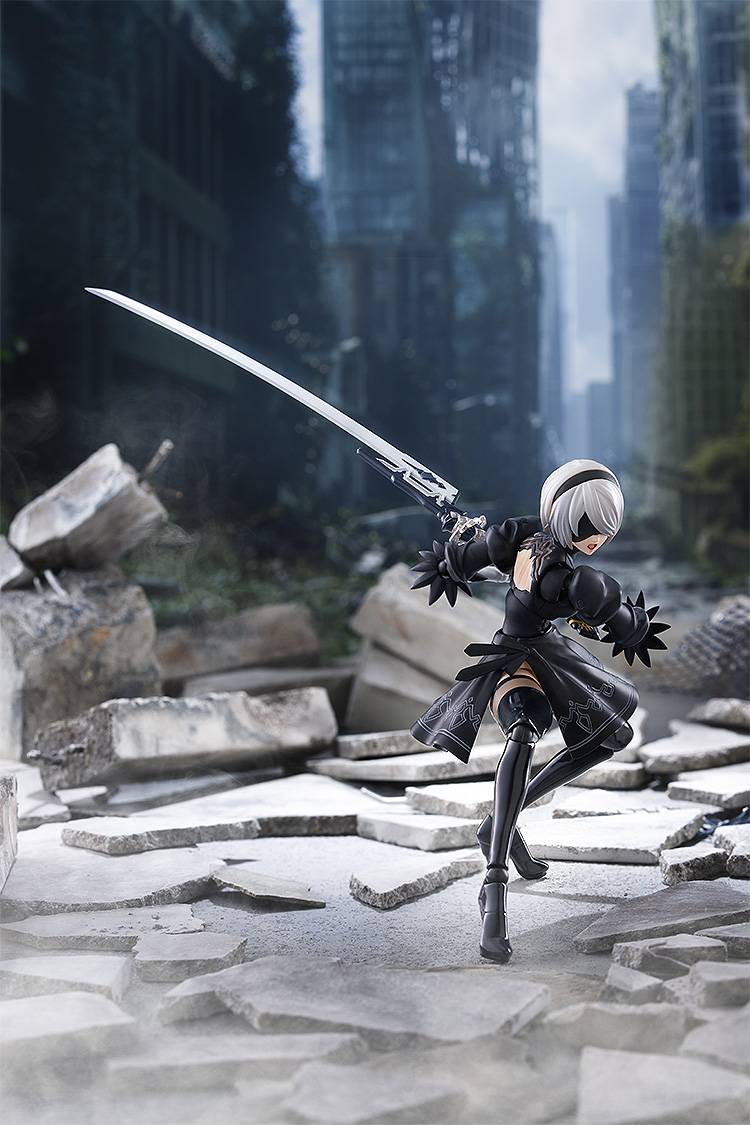 【未開封】figma 643 NieR:Automata 2B Figma 643 NieR: Automata Ver 1.1a – 2B (YoRHa No.2 Type B) 1/12