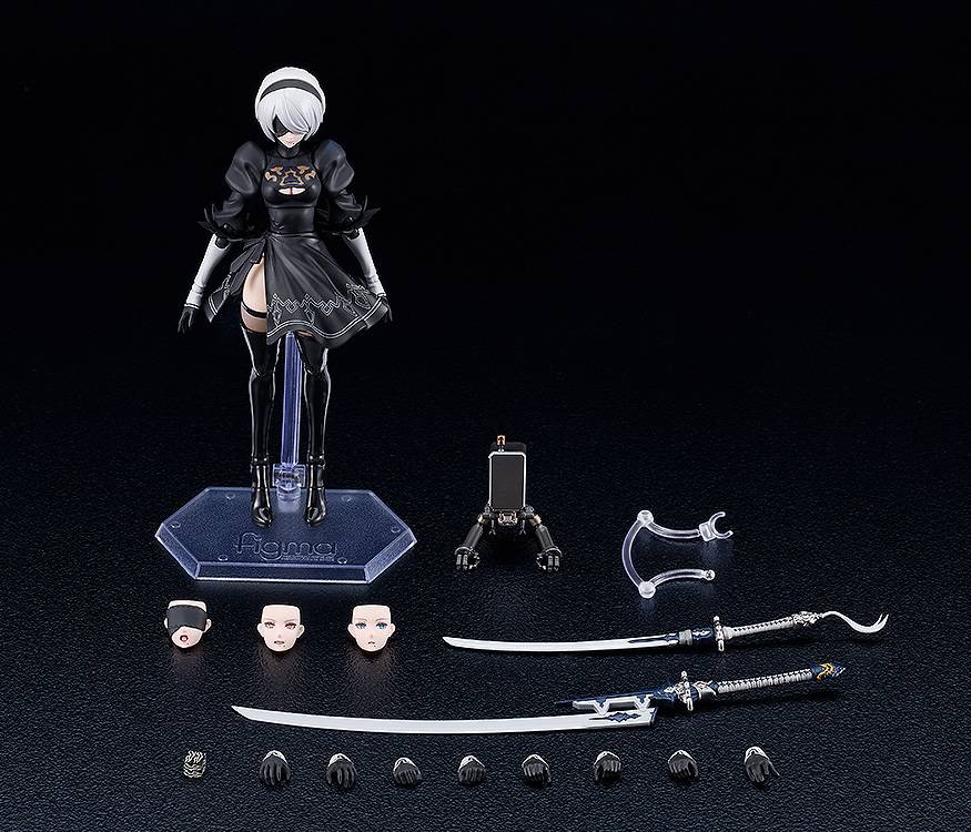 Figma 643 NieR: Automata Ver 1.1a – 2B (YoRHa No.2 Type B) 1/12 Action Figure