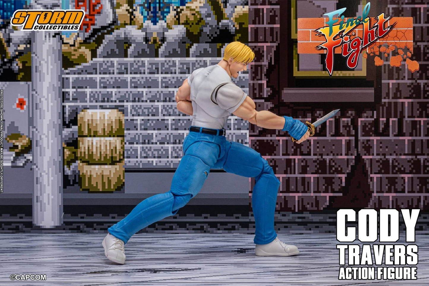 (Pre-order)Storm Collectibles Final Fight Cody Travers 1/10 Scale Action Figure