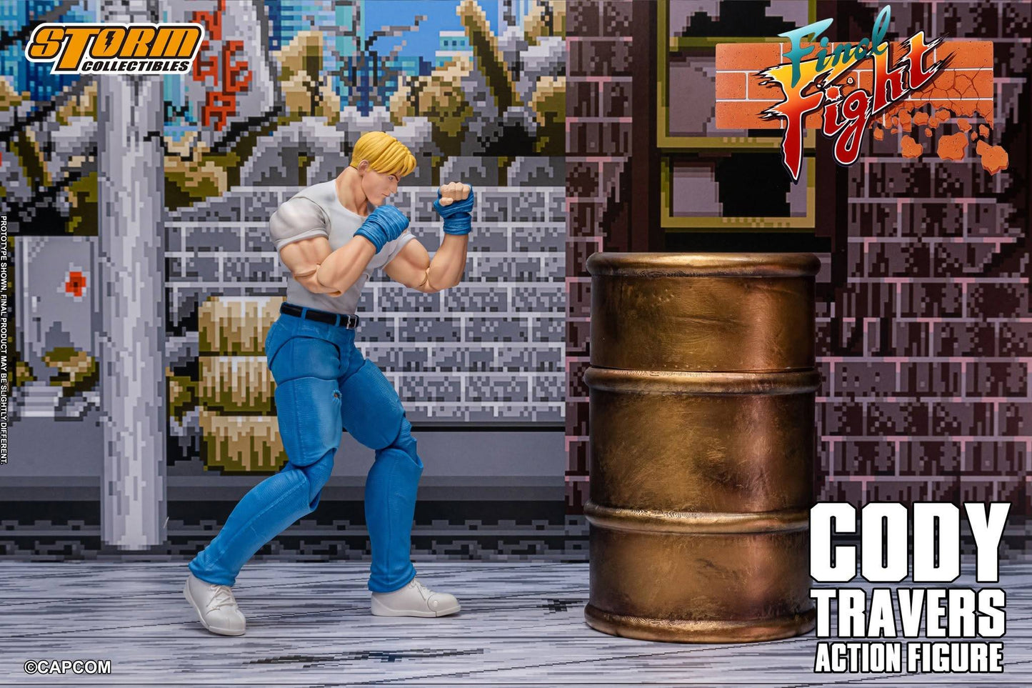(Pre-order)Storm Collectibles Final Fight Cody Travers 1/10 Scale Action Figure