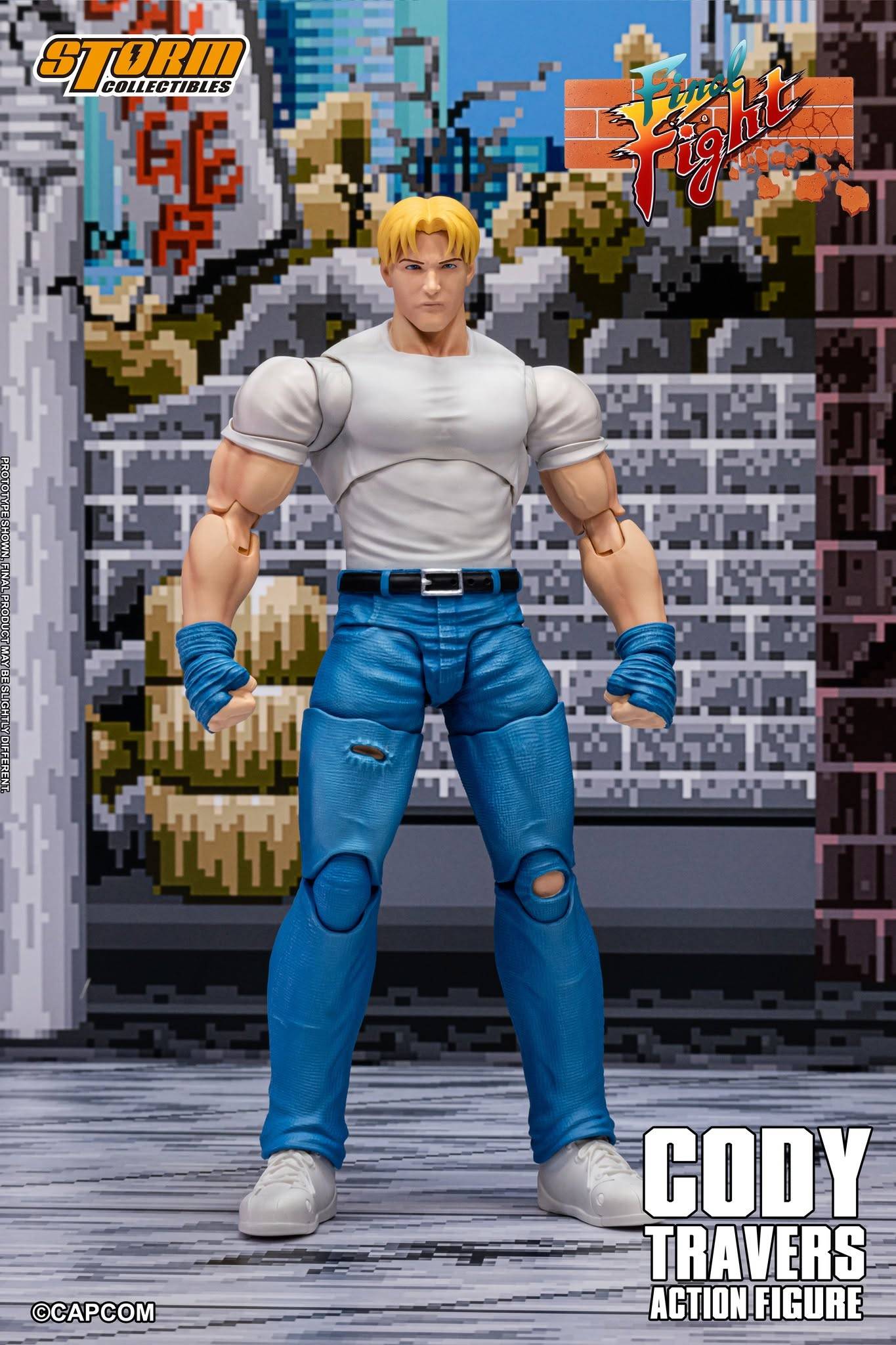 (Pre-order)Storm Collectibles Final Fight Cody Travers 1/10 Scale Action Figure