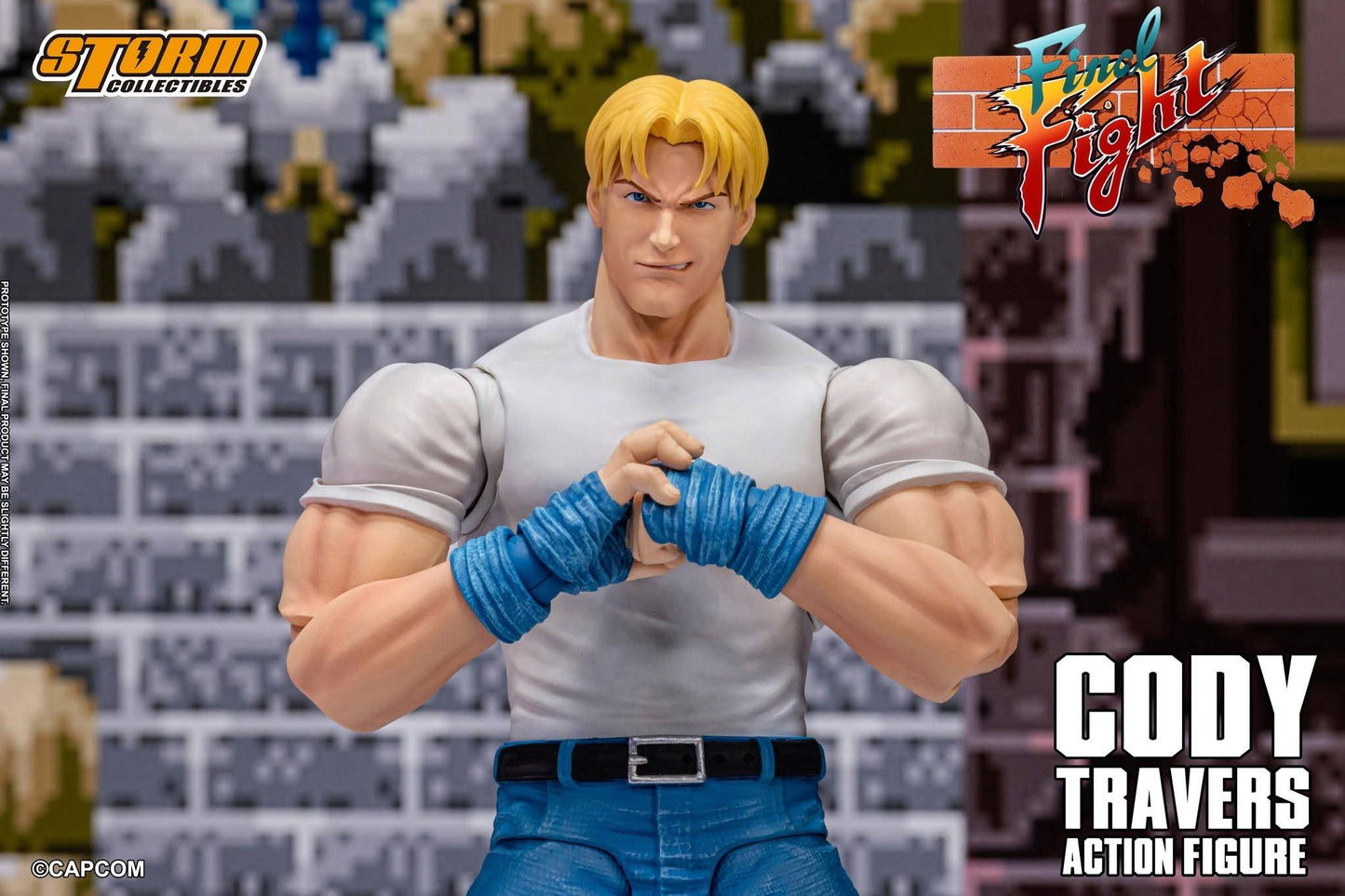 (Pre-order)Storm Collectibles Final Fight Cody Travers 1/10 Scale Action Figure