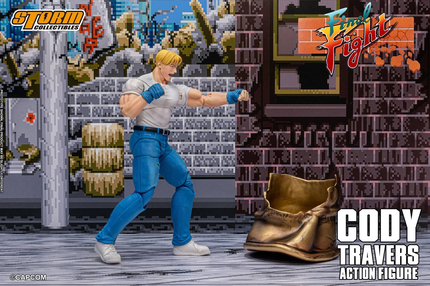 (Pre-order)Storm Collectibles Final Fight Cody Travers 1/10 Scale Action Figure