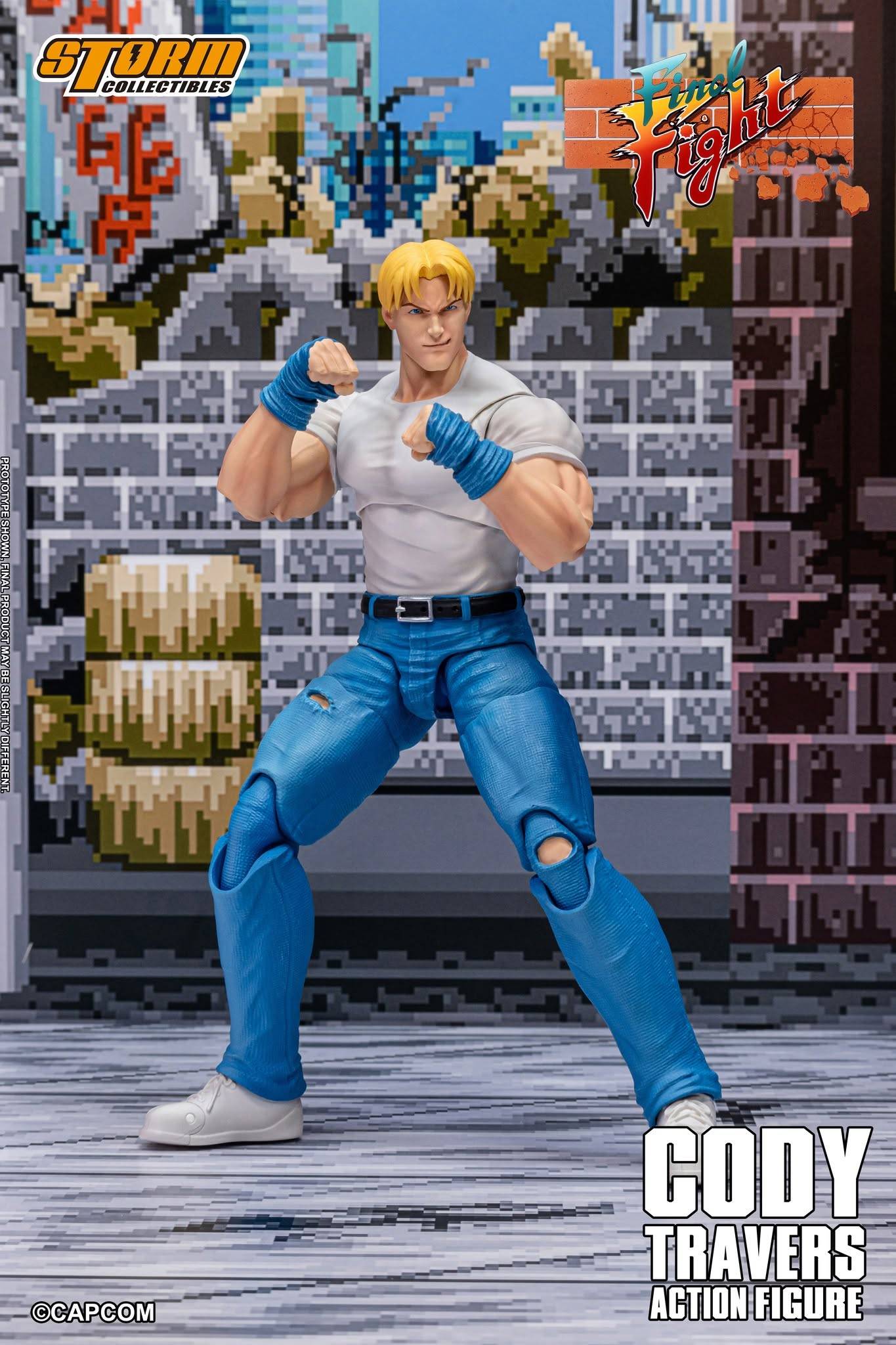 (Pre-order)Storm Collectibles Final Fight Cody Travers 1/10 Scale Action Figure