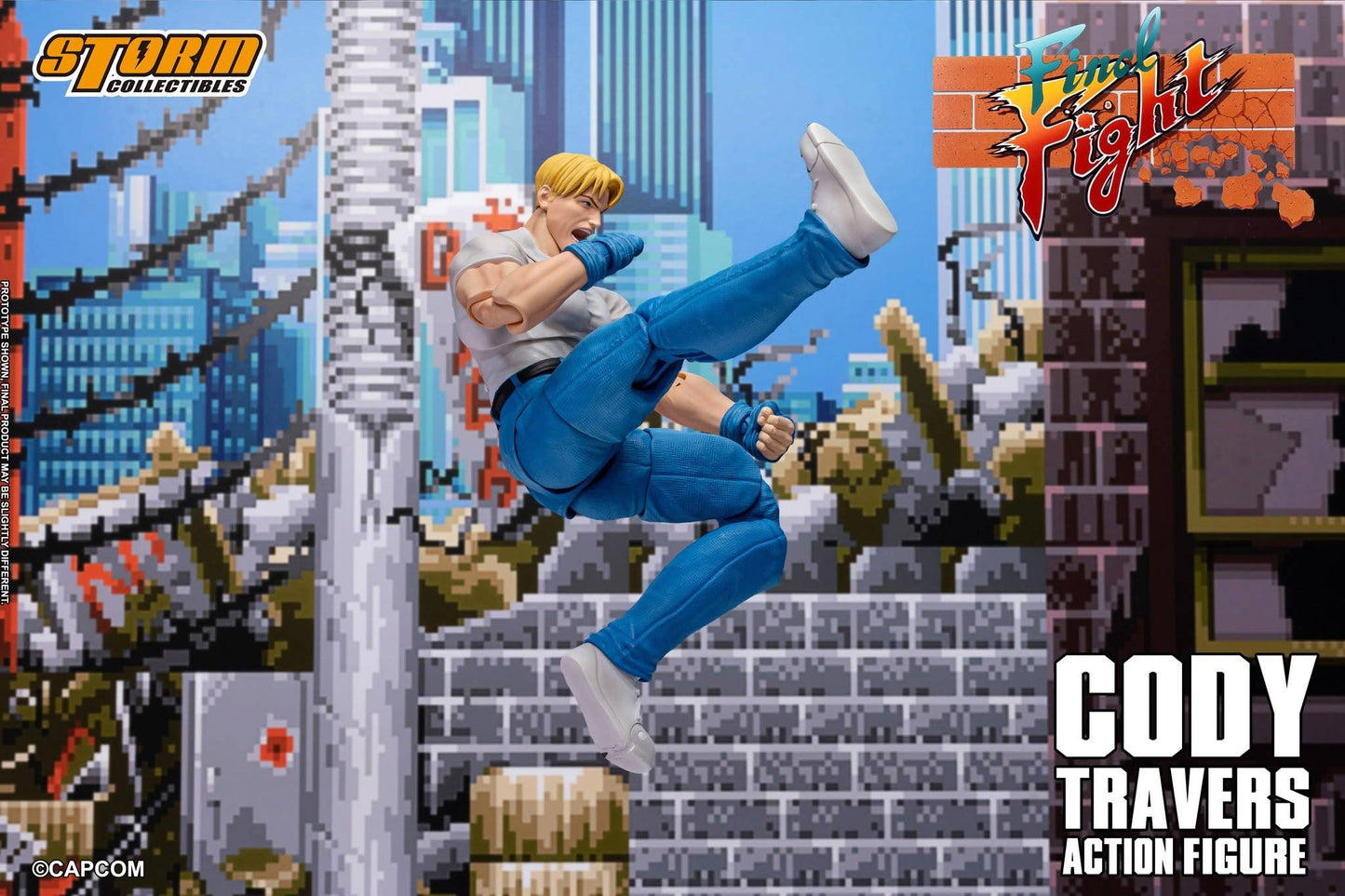(Pre-order)Storm Collectibles Final Fight Cody Travers 1/10 Scale Action Figure