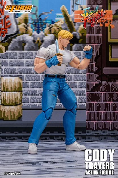 (Pre-order)Storm Collectibles Final Fight Cody Travers 1/10 Scale Action Figure