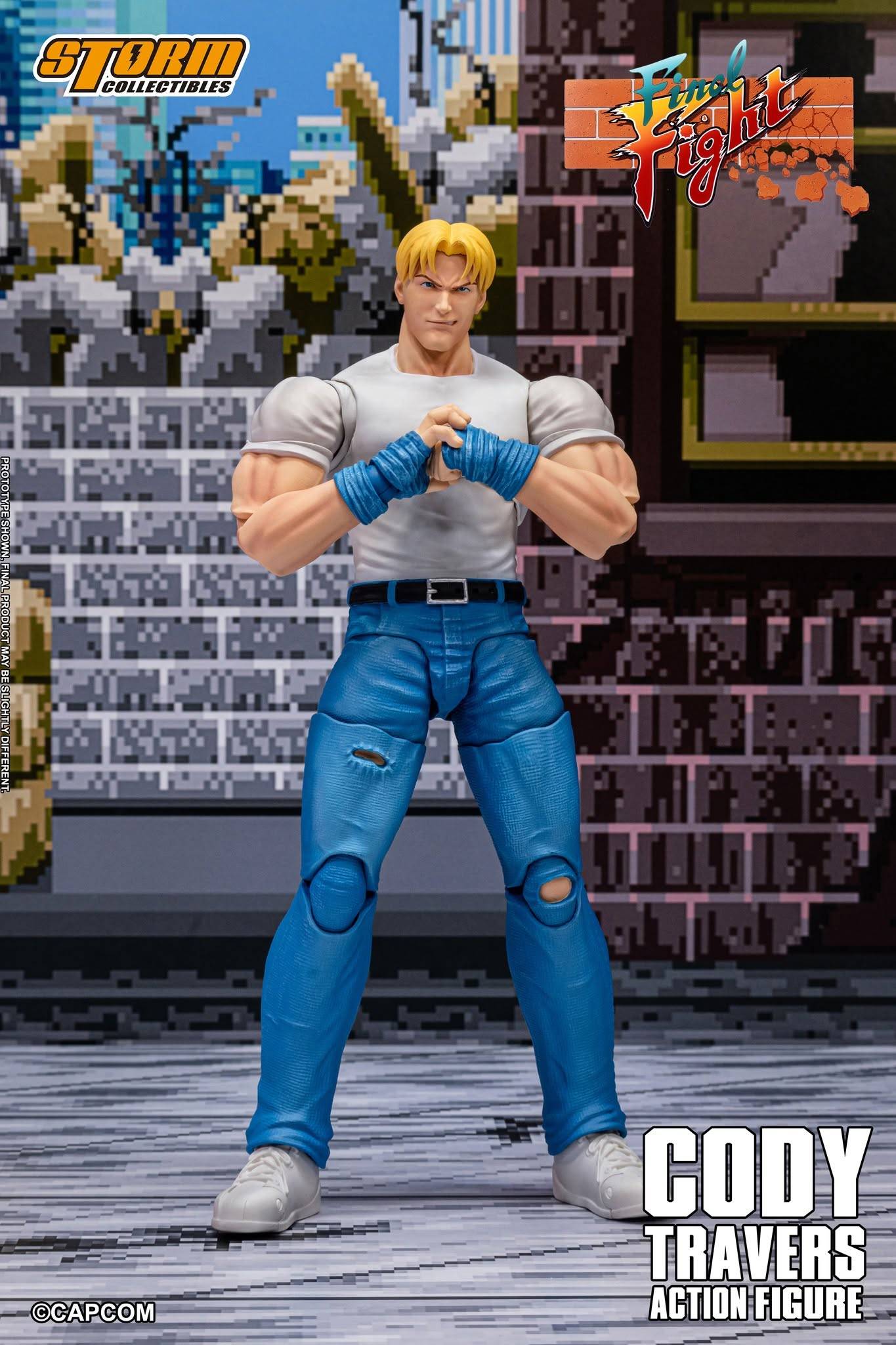 (Pre-order)Storm Collectibles Final Fight Cody Travers 1/10 Scale Action Figure