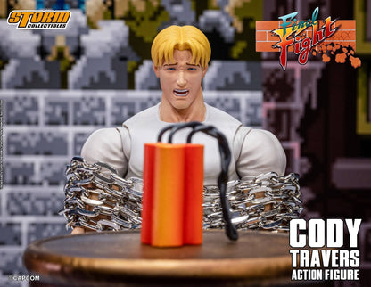 (Pre-order)Storm Collectibles Final Fight Cody Travers 1/10 Scale Action Figure