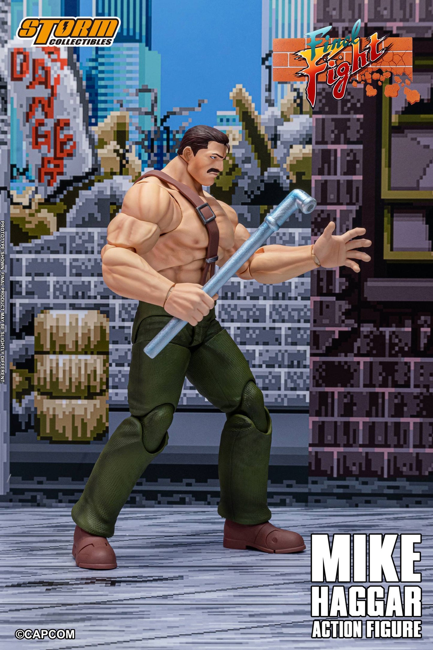 (Pre-order) Storm Collectibles Final Fight Mike Haggar 1/10 Scale Action Figure
