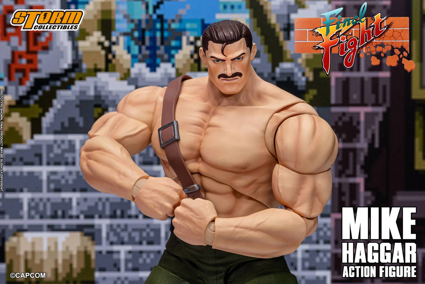 (Pre-order) Storm Collectibles Final Fight Mike Haggar 1/10 Scale Action Figure