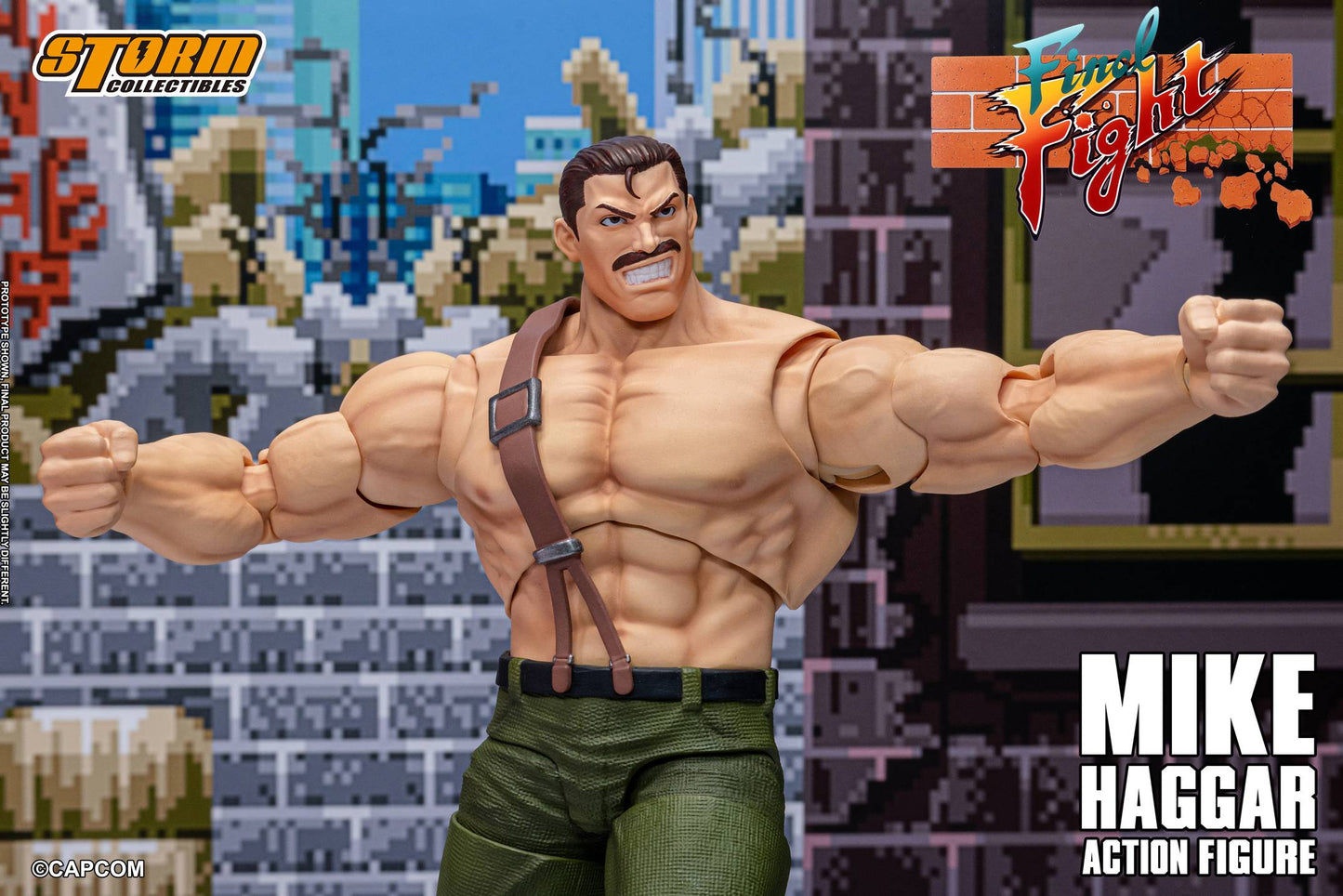 (Pre-order) Storm Collectibles Final Fight Mike Haggar 1/10 Scale Action Figure