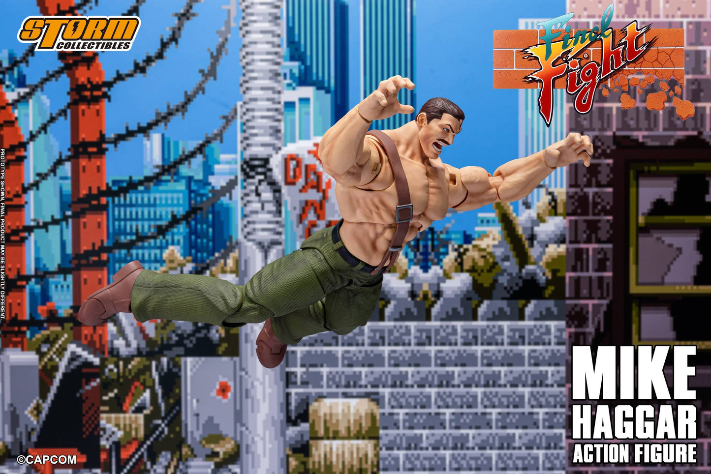 (Pre-order) Storm Collectibles Final Fight Mike Haggar 1/10 Scale Action Figure