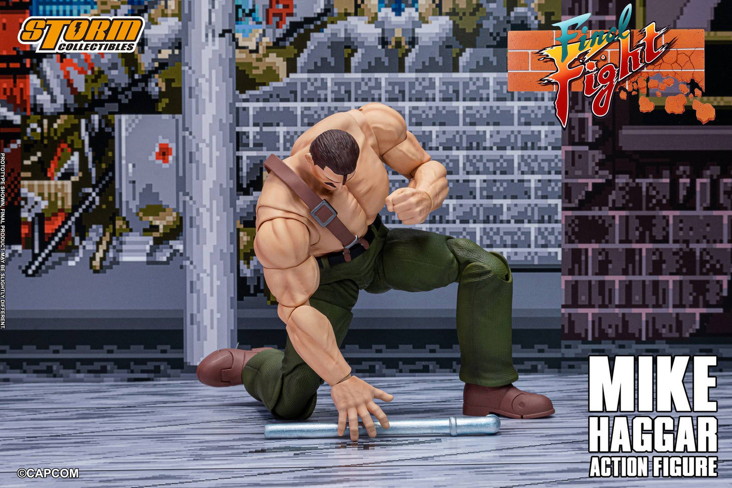 (Pre-order) Storm Collectibles Final Fight Mike Haggar 1/10 Scale Action Figure