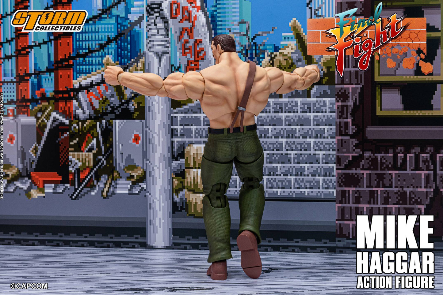 (Pre-order) Storm Collectibles Final Fight Mike Haggar 1/10 Scale Action Figure