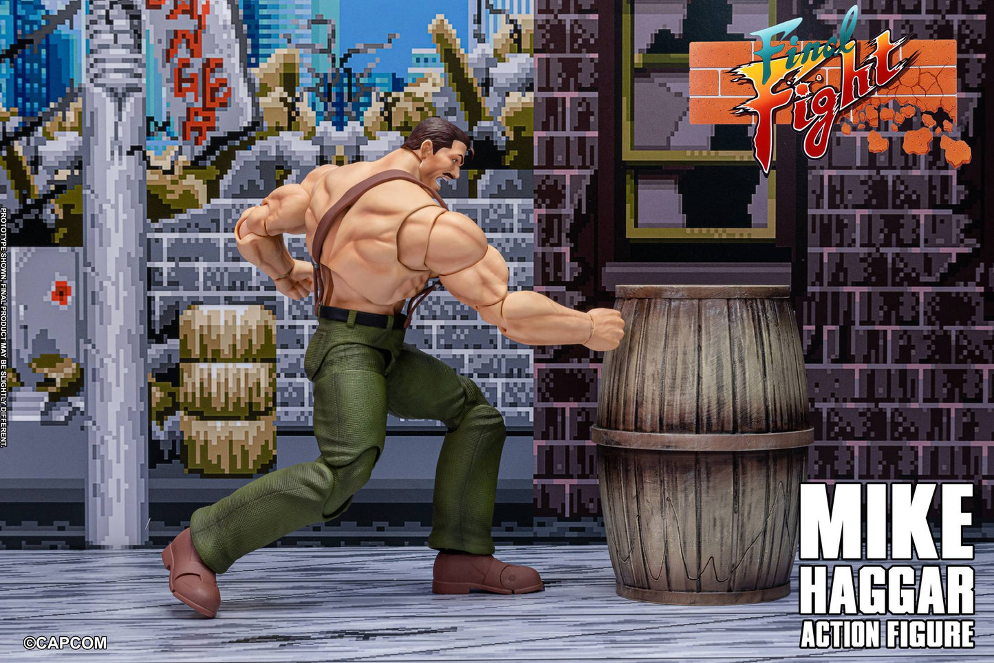 (Pre-order) Storm Collectibles Final Fight Mike Haggar 1/10 Scale Action Figure