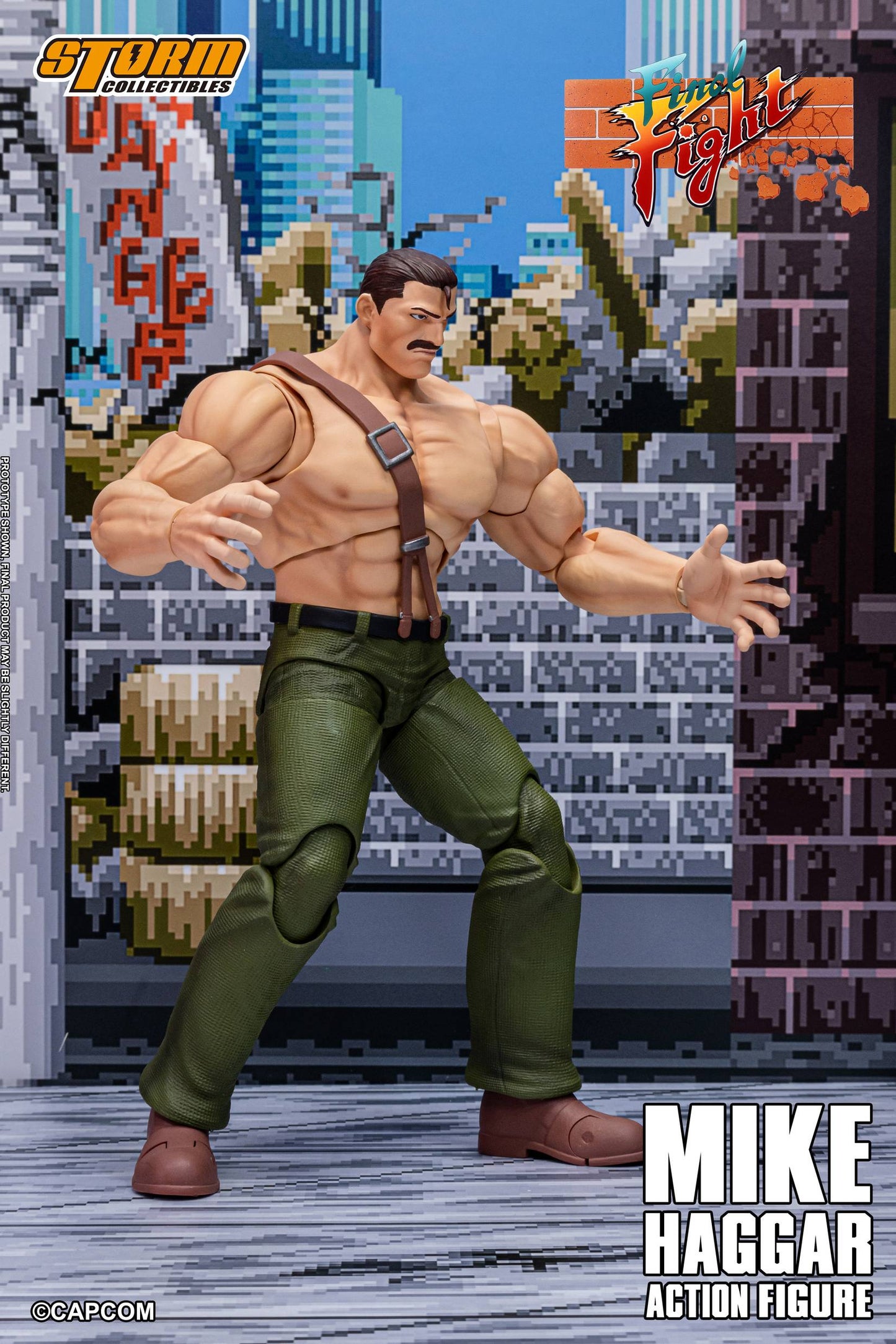 (Pre-order) Storm Collectibles Final Fight Mike Haggar 1/10 Scale Action Figure