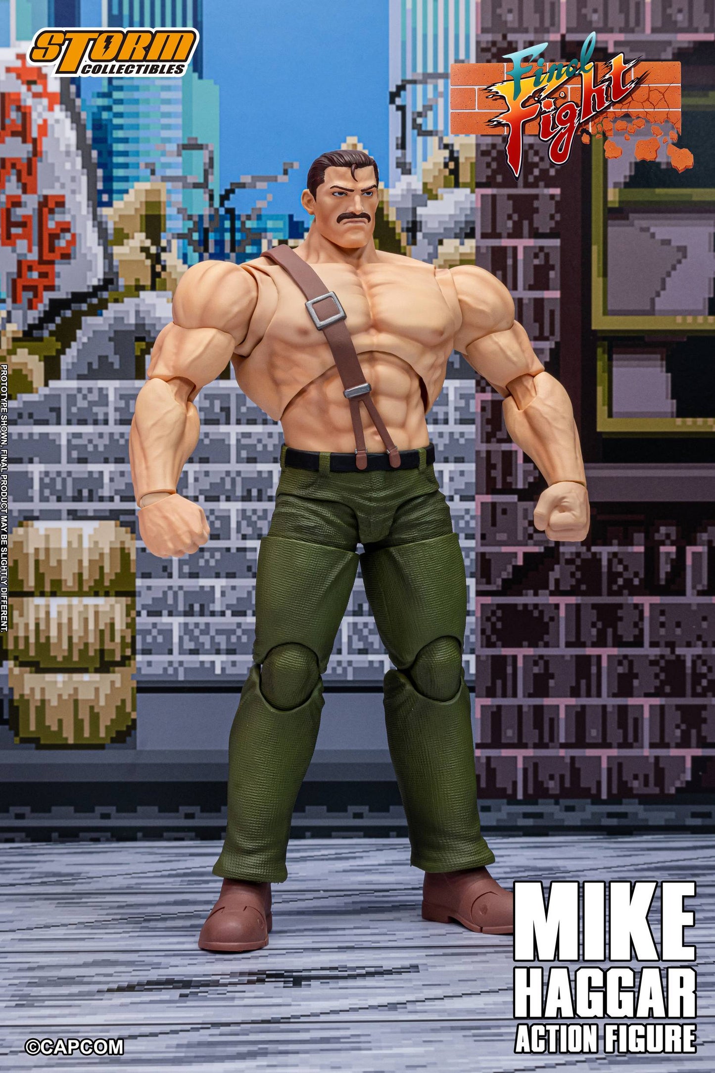 (Pre-order) Storm Collectibles Final Fight Mike Haggar 1/10 Scale Action Figure