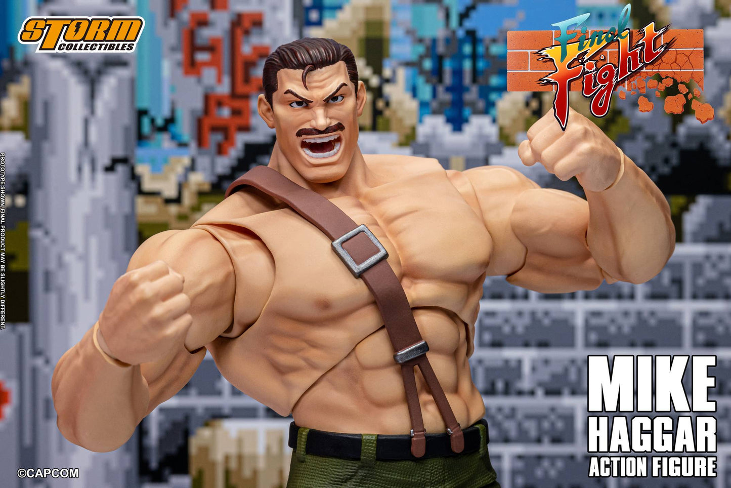 (Pre-order) Storm Collectibles Final Fight Mike Haggar 1/10 Scale Action Figure