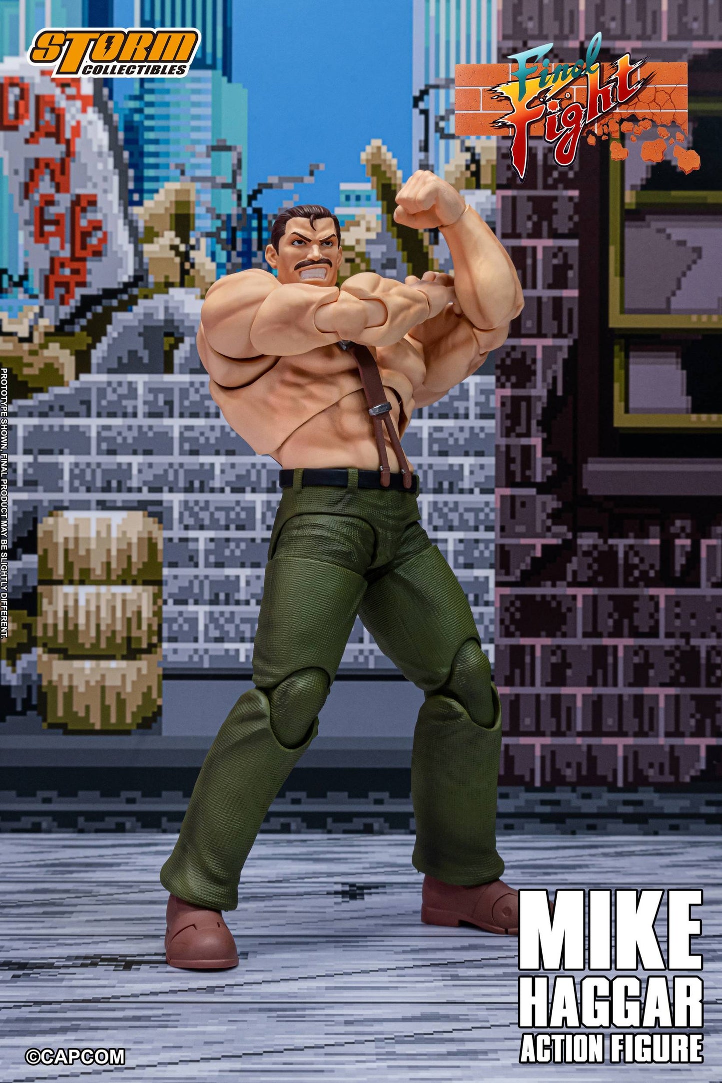(Pre-order) Storm Collectibles Final Fight Mike Haggar 1/10 Scale Action Figure